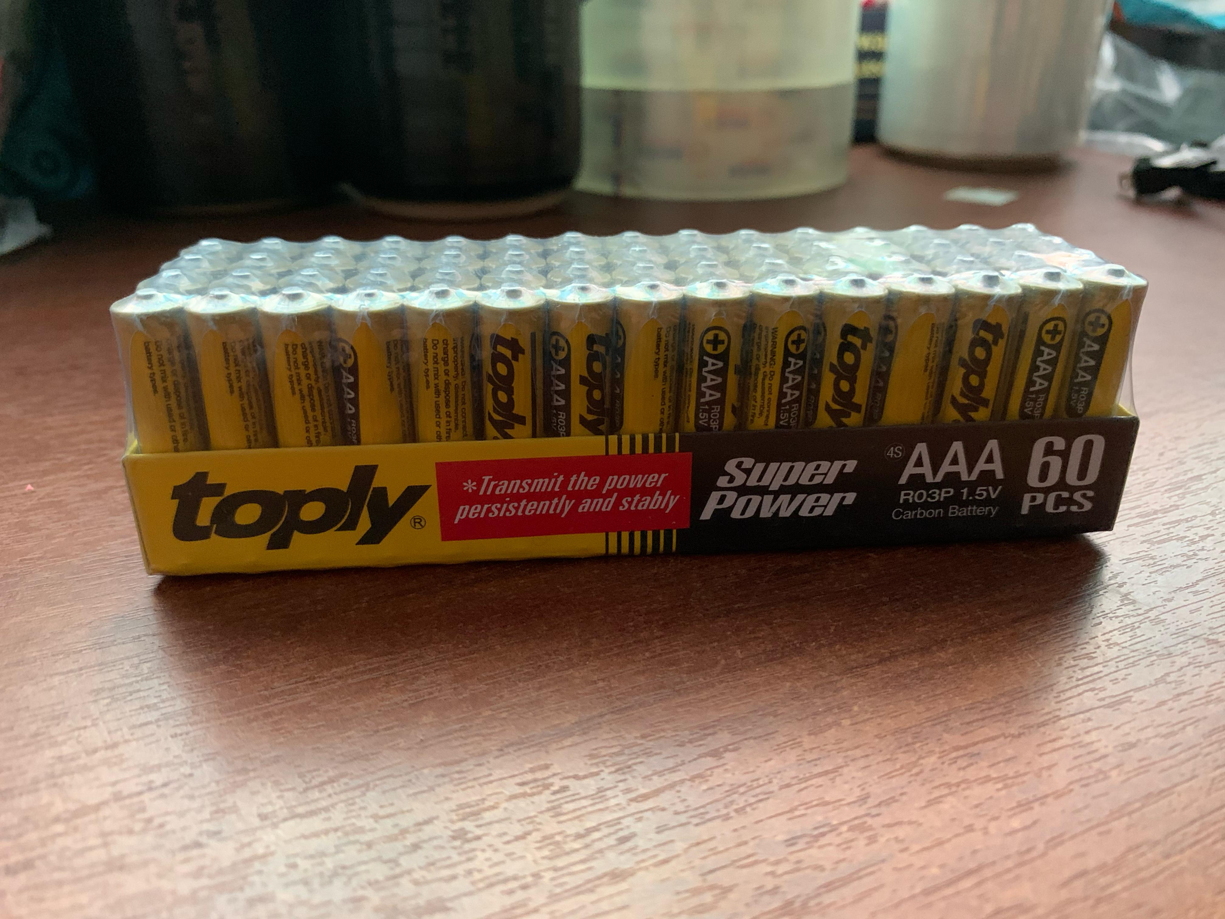 Miniatura 2 de pilas triple a set por 60 unidades